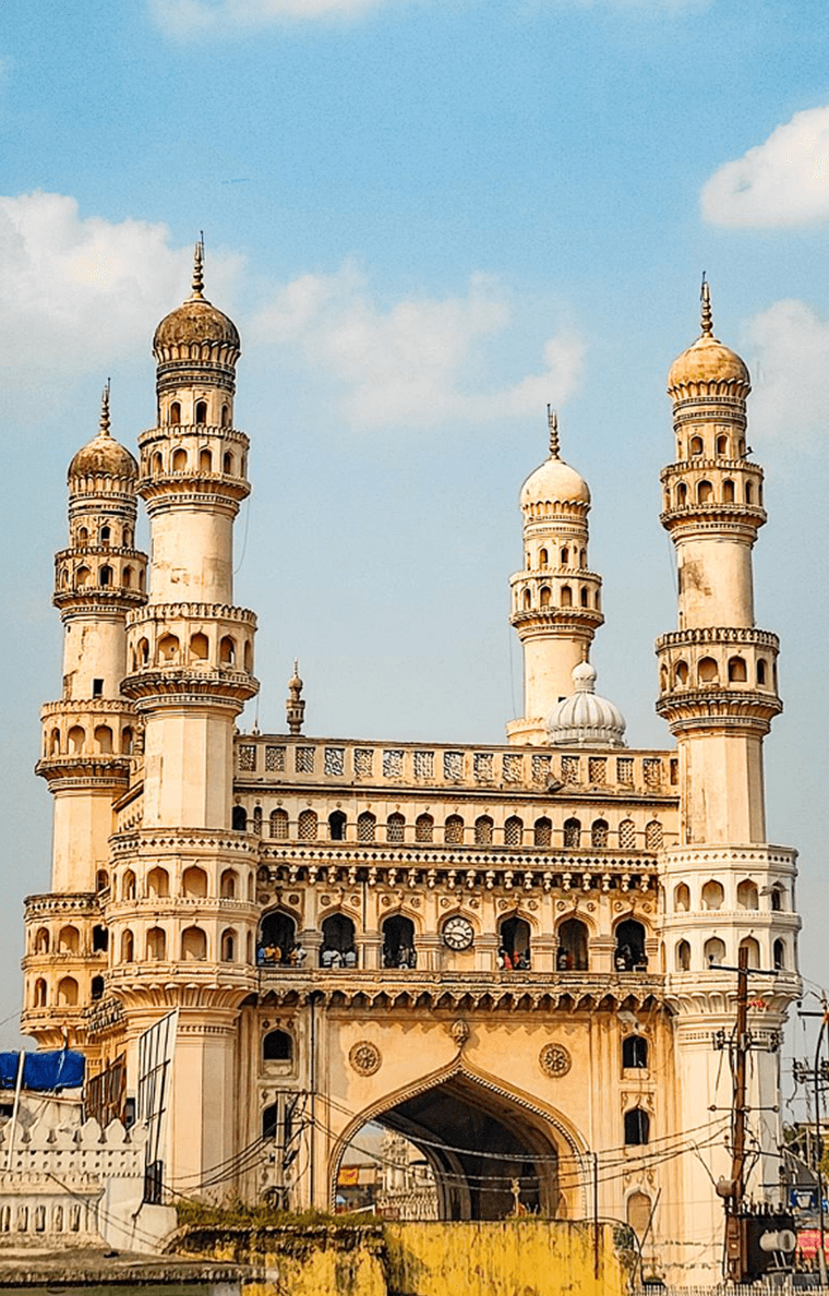 The Charminar in Hyderabad